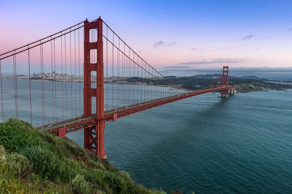 Puente Golden Gate, Monumento de San Francisco — Foto de Stock