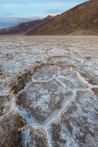 Badwater Basin, Parque Nacional Valle de la Muerte — Foto de Stock