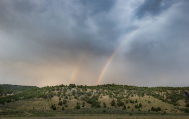 Rainning sonra güzel gökkuşağı
