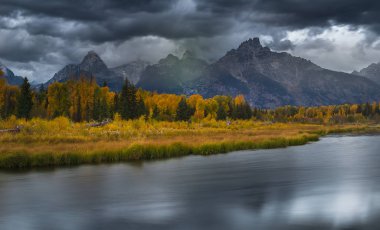 Teton aralığı strom sonra. Grand Teton Milli Parkı