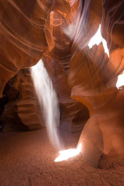 Krásná textura Antelope Canyon — Stock fotografie