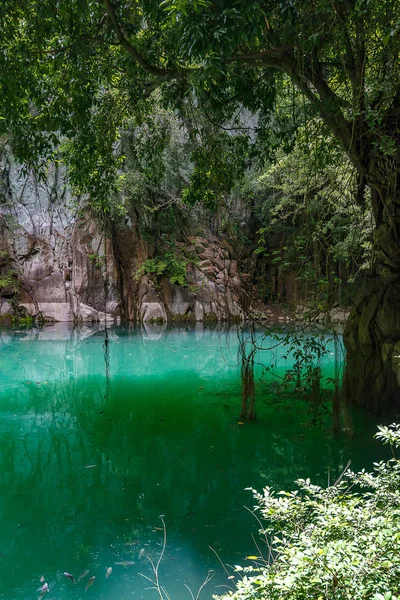 De emerald pool, Noord-Thailand — Stockfoto