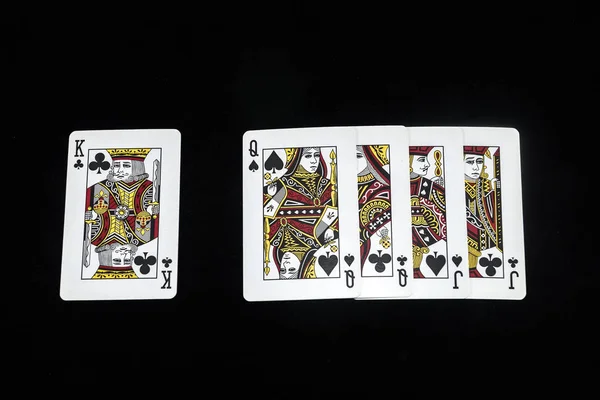 Liderem kart pokera — Zdjęcie stockowe