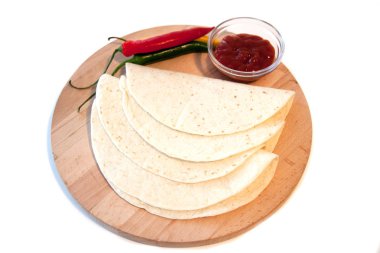 Mutfak masasında lezzetli ekmeği