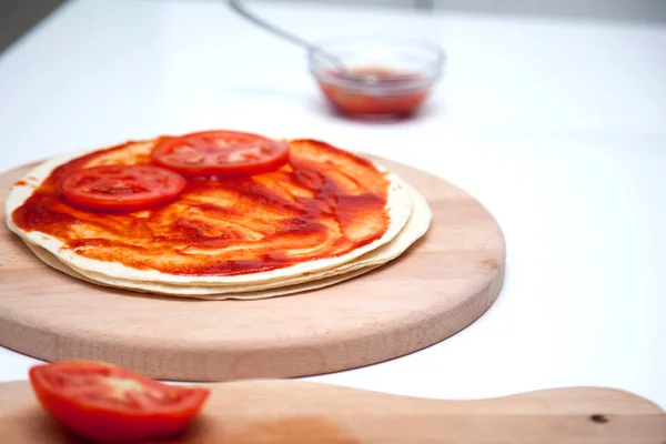 Mat, mexikansk tortilla — Stockfoto