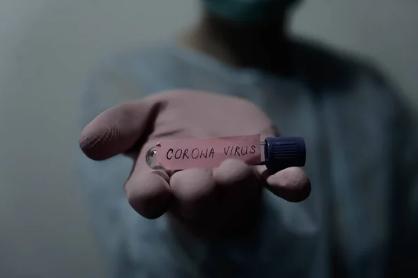 Concept Coronavirus Quarantine Mers Cov Novel Coronavirus 2019 Ncov Positive — Stock Photo, Image