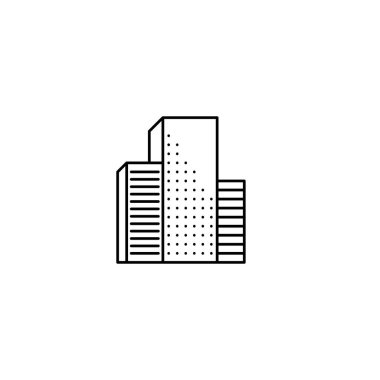 Felç kasabası ikonu oluşturuluyor. Şehir içi iş biçimi.