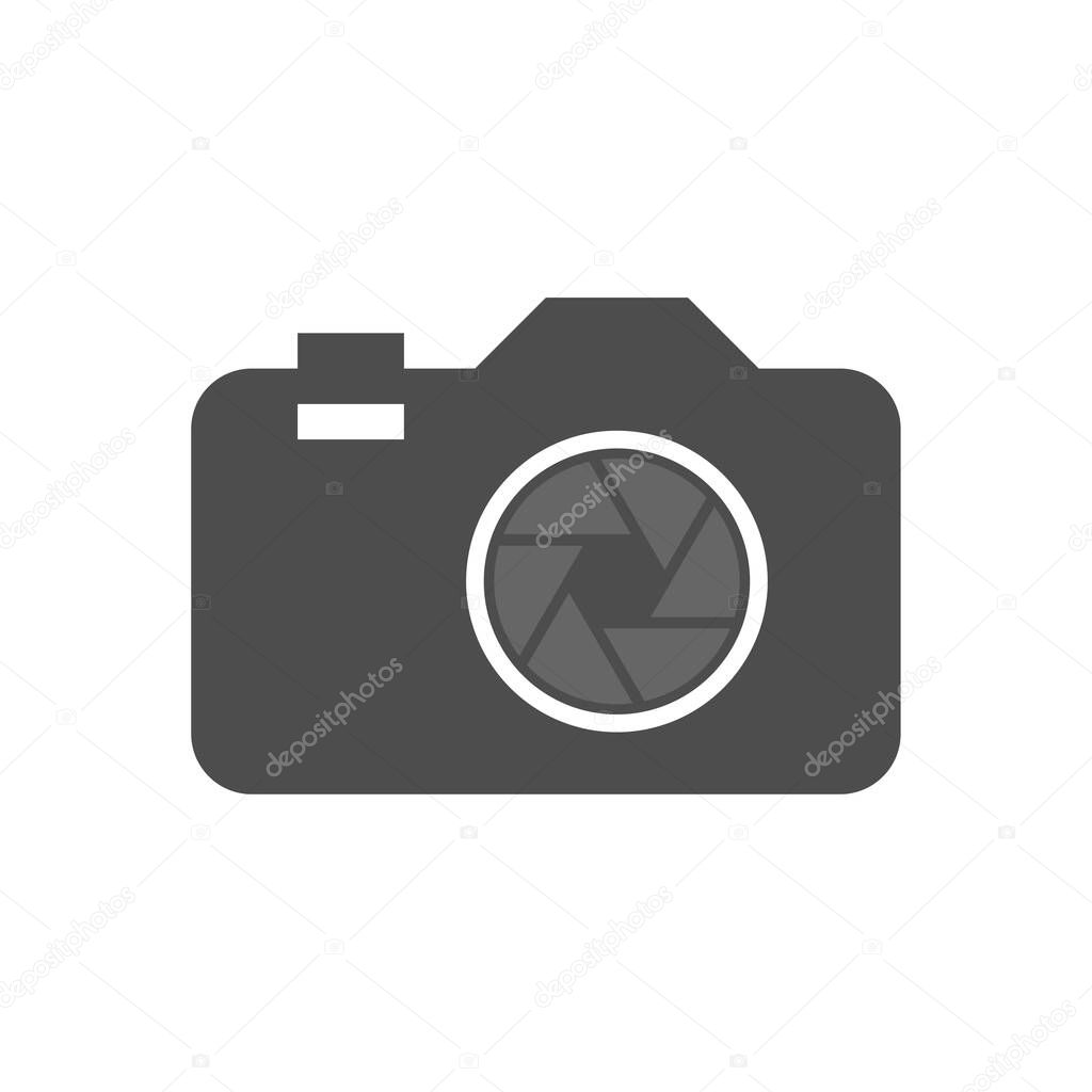 Photography diaphragm icon - digital camera illustrations - phot