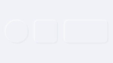 Bright white gradient buttons. Internet symbols isolated on a ba clipart
