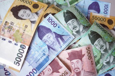 Kore para konsepti geçmişi için notlar kazandı