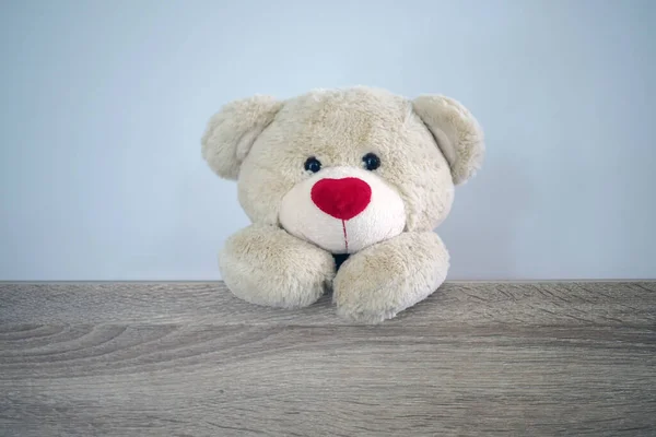 Fondo Para Los Niños Juegan Osito Peluche Osito Peluche Pelo — Foto de Stock