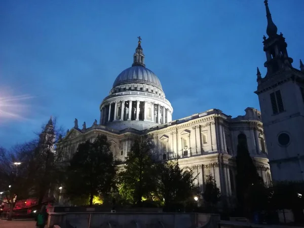 Paul Cathedral London Evening — Stock Photo, Image