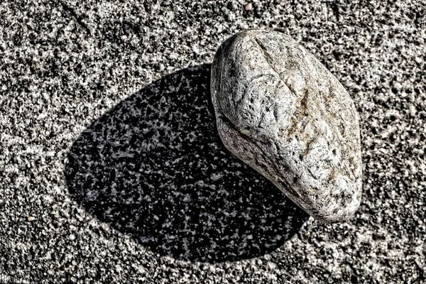 Fechar de uma pedra. — Fotografia de Stock