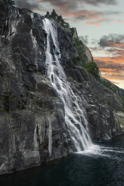 Cascada en Noruega . — Foto de Stock