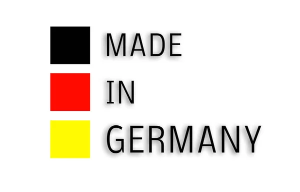 Made in Germany background — 스톡 사진