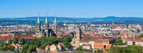 Bambergi panoráma Franconiában — Stock Fotó