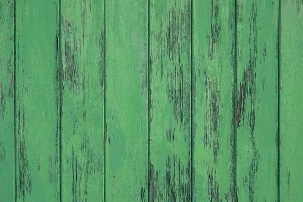 Textura de madeira verde rústica — Fotografia de Stock