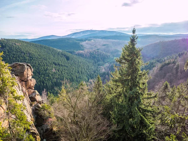 Utsikt över Brocken — Stockfoto