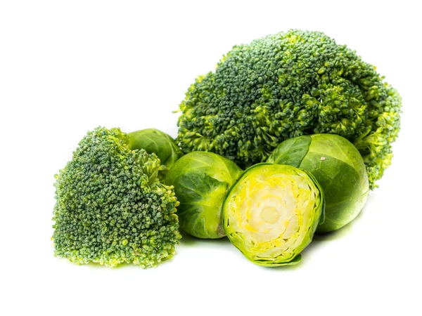 Germes de Bruxelles et isolat de brocoli — Photo