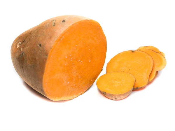 Sweet potato isolated background — 스톡 사진