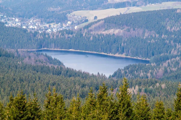 Sosa Dam in Duitsland — Stockfoto