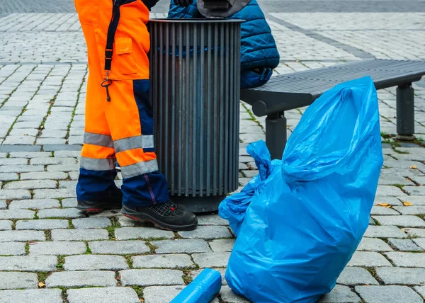 Tedesco raccolta dei rifiuti immagine — Foto Stock