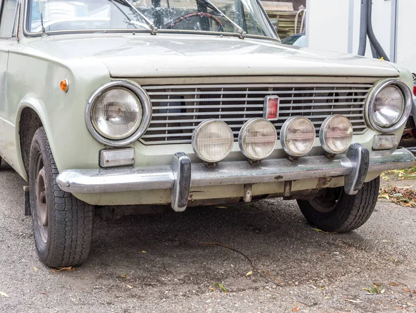 Soviético vintage carro imagem — Fotografia de Stock