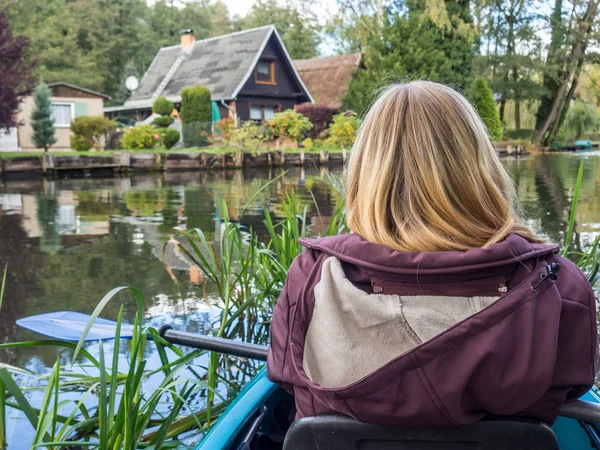 Kanot på Spree — Stockfoto