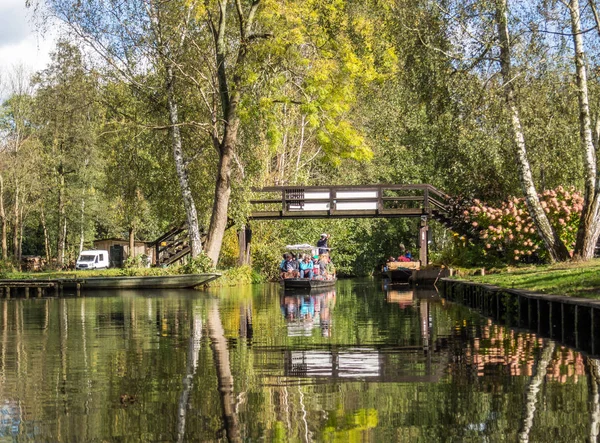 Schip op de Spree — Stockfoto