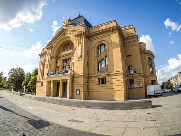 City Theater of Gera i Thuringia - Stock-foto