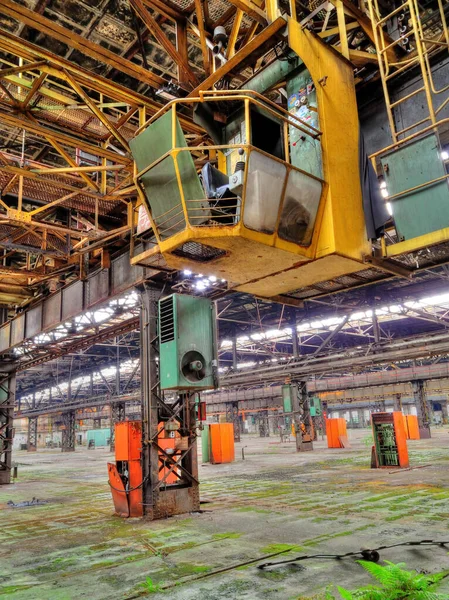 Ceiling crane DDR industry — Stock Photo, Image