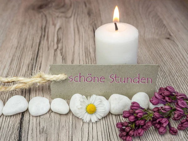 Schöne Stunden des Wohlbefindens — Stockfoto