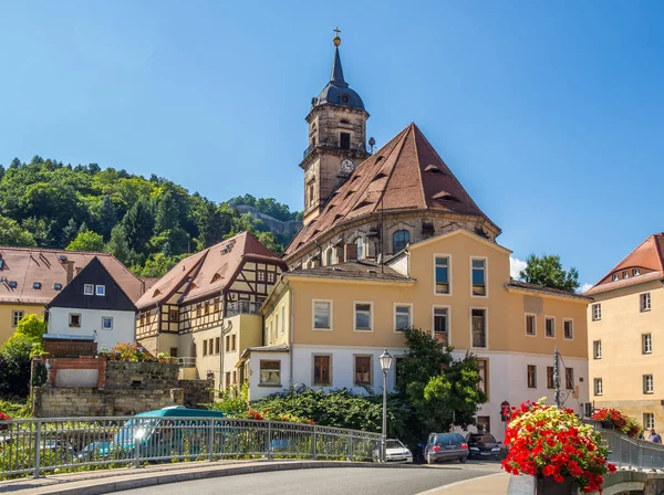 Knigstein w Saksonii Wschodnie Niemcy — Zdjęcie stockowe