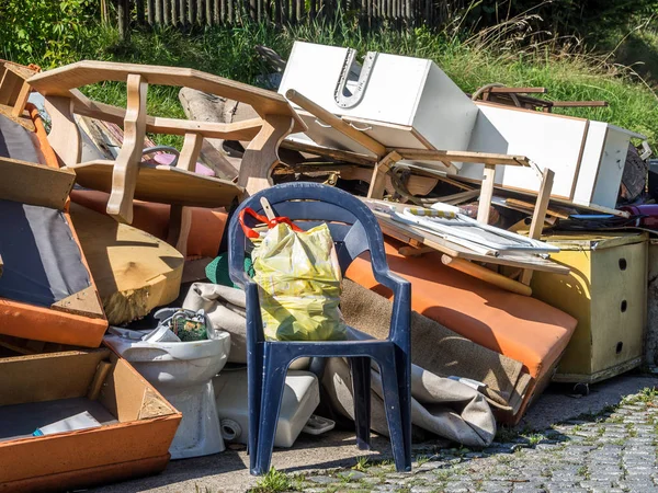 Household closure bulky waste — Stock Photo, Image