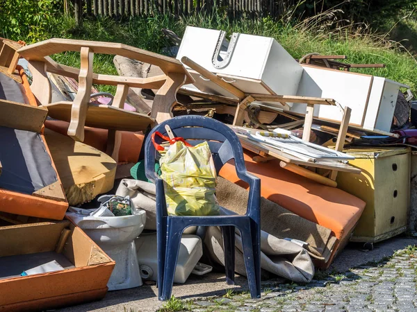 Sperrmüll im Haushalt — Stockfoto