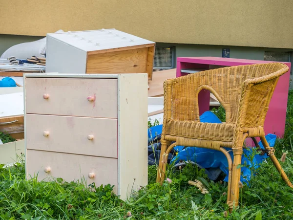 Bulky waste collection image — Stock Photo, Image