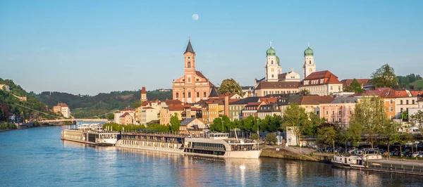 Skyline Passau en Alemania — Foto de Stock