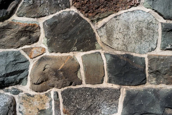 Parede padrão de pedra natural — Fotografia de Stock