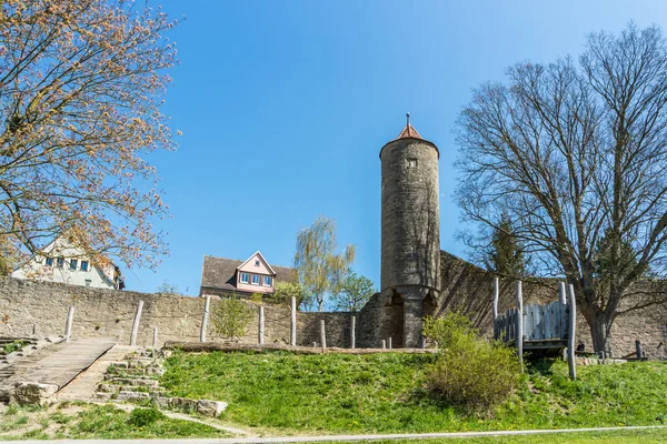 Alt-Rothenburg ob der Tauber in Deutschland — Stockfoto