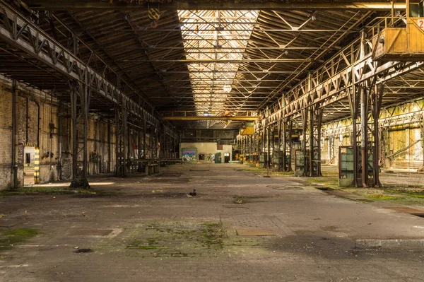 Urban Gdr Fabrieksindustrie — Stockfoto