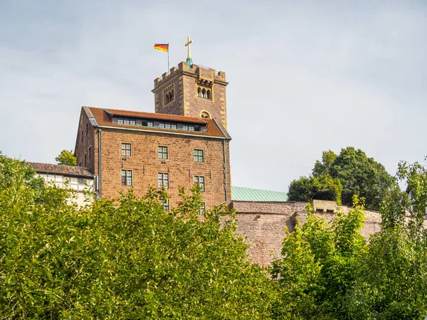 Castle Wartburg Kelet-Németország — Stock Fotó