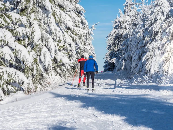 Sporty zimowe na Fichtelberg — Zdjęcie stockowe