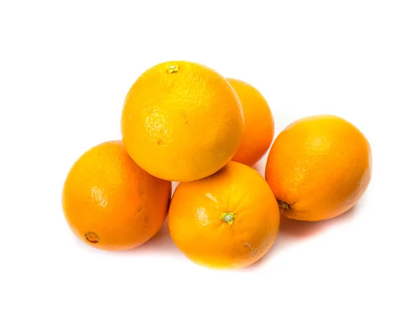 Fresh orange isolated background — Stock Photo, Image