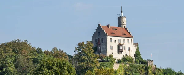 Castillo Panorama Goessweinstein Baviera — Foto de Stock