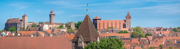 德国的Panorama Nuremberg — 图库照片