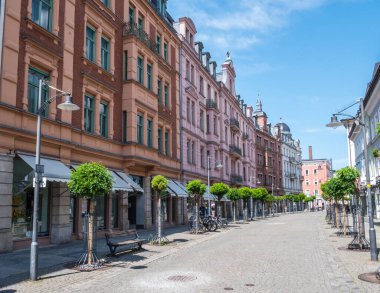 Old town of Rosenheim in Bavaria clipart