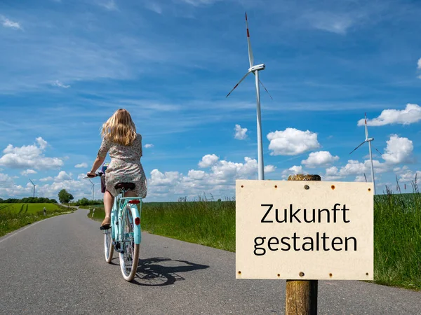 Duitse vormen van alternatieve wegen naar de toekomst — Stockfoto