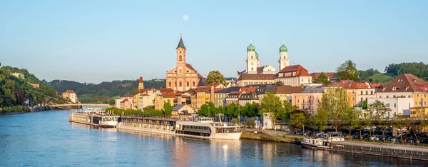 Panorama Passau i Tyskland — Stockfoto