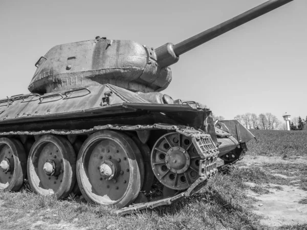 Tanque T-34 russo — Fotografia de Stock