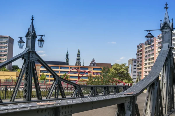 Panorama Zwickau City background — 스톡 사진